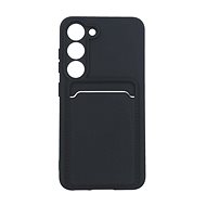 TopQ Kryt Card Case Samsung S23 černý 91625 - Phone Cover