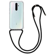 TopQ Cover Xiaomi Redmi Note 8 Pro with black cord transparent 91371 - Phone Cover