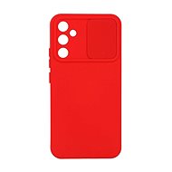 TopQ Kryt Camshield Soft Samsung A34 červený 91941 - Phone Cover