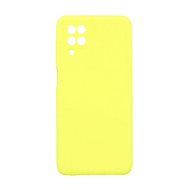 TopQ Cover Essential Samsung A12 yellow 92698 - Phone Case