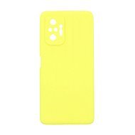 TopQ Kryt Essential Xiaomi Redmi Note 10 Pro žltý 92695 - Puzdro na mobil