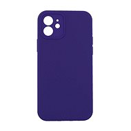 TopQ Kryt Essential iPhone 12 tmavě fialový 92758 - Phone Cover