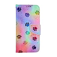 TopQ Pouzdro Samsung A54 5G knížkové Tlapky 94296 - Phone Case