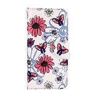 TopQ Pouzdro Samsung A54 5G knížkové Flowers 94286 - Phone Case