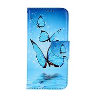 TopQ Case Samsung A54 5G booklet Blue butterflies 94263 - Phone Case