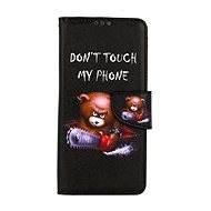 TopQ Case Honor X8 book Don't Touch Bear 93597 - Phone Case