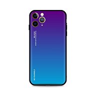 TopQ Kryt LUXURY iPhone 11 Pro pevný duhový purpurový 92478 - Phone Cover