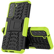 TopQ Kryt Samsung S21 FE odolný zelený 93431 - Phone Cover