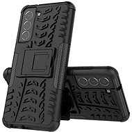 TopQ Kryt Samsung S21 FE odolný černý 93430 - Phone Cover