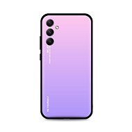 TopQ Kryt LUXURY Samsung A34 pevný duhový růžový 93356 - Phone Cover