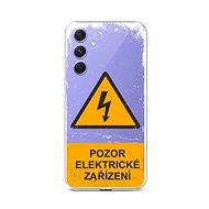 TopQ Kryt Samsung A54 5G Pozor elektrické zařízení 93275 - Phone Cover