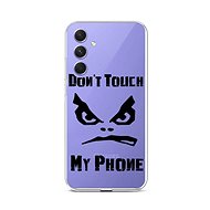 TopQ Kryt Samsung A54 5G Don't Touch průhledný 93254 - Phone Cover