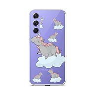 TopQ Kryt Samsung A54 5G Grey Unicorns 93249 - Phone Cover