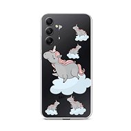 TopQ Kryt Samsung A34 Grey Unicorns 93169 - Phone Cover