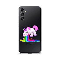 TopQ Kryt Samsung A34 Rainbow Splash 93159 - Phone Cover