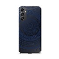 TopQ Kryt Samsung A34 Navy Mandala 93178 - Phone Cover