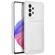 TopQ Kryt Card Case Samsung A53 5G bílý 94307 - Phone Cover