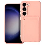 TopQ Kryt Card Case Samsung S23 meruňkový 94302 - Phone Cover