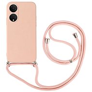TopQ Cover Honor X7 pink with drawstring92616 - Phone Cover