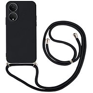 TopQ Kryt Honor X7 černý se šňůrkou92609 - Phone Cover