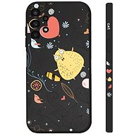 TopQ Kryt Samsung A13 Kočička černý 94555 - Phone Cover