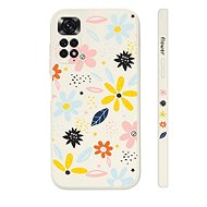 TopQ Kryt Xiaomi Redmi Note 11 Barevné kvítky 94540 - Phone Cover