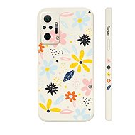 TopQ Kryt Xiaomi Redmi Note 10 Pro Barevné kvítky 94536 - Phone Cover