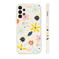 TopQ Kryt Samsung A13 Barevné kvítky 94512 - Phone Cover