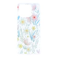 TopQ Kryt Glitter Xiaomi Redmi 10C Kreslené květy94665 - Phone Cover