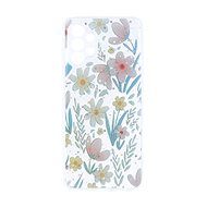 TopQ Kryt Glitter Samsung A13 Kreslené květy 94653 - Phone Cover
