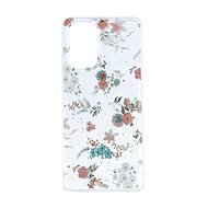 TopQ Kryt Glitter Xiaomi Redmi Note 10 Pro Jemné kvety 94631 - Kryt na mobil