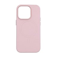 TopQ Kryt Leather MagSafe iPhone 14 Pro růžový 95105 - Phone Cover
