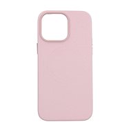 TopQ Kryt Leather MagSafe iPhone 14 Pro Max růžový 95104 - Phone Cover