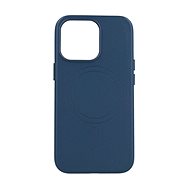 TopQ Kryt Leather MagSafe iPhone 13 Pro modrý 95100 - Phone Cover