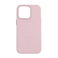 TopQ Kryt Leather MagSafe iPhone 13 Pro růžový 95099 - Phone Cover