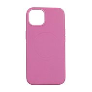 TopQ Kryt Leather MagSafe iPhone 13 růžový 95098 - Phone Cover