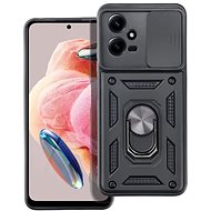TopQ Cover Armor Lens Xiaomi Redmi Note 12 5G ultra durable black 95365 - Phone Cover