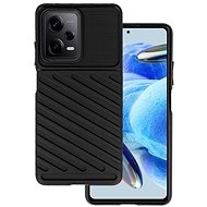 TopQ Kryt Thunder Xiaomi Redmi Note 12 Pro 5G černý 95595 - Phone Cover