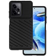 TopQ Kryt Thunder Xiaomi Redmi Note 12 Pro+ 5G černý 95595 - Phone Cover