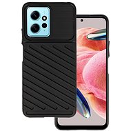 TopQ Kryt Thunder Xiaomi Redmi Note 12 černý 95595 - Phone Cover