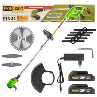 Procraft Accu Trimmer PTA24, 2 × 2Ah, 8000 rpm - Strimmer