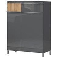 Jela ONYX - CPL21 antracit/ořech pacific  - Shoe Rack