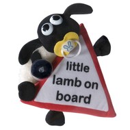 Ovečka Timmy v autě - Soft Toy