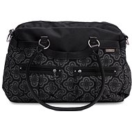 Satchel cloth bag - Charcoal Infinity - Pram Bag
