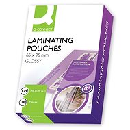 Q-CONNECT 65 x 95mm/200 Glossy - Package 100 pcs - Laminating Film