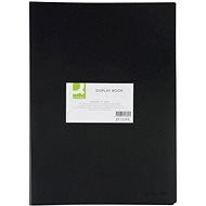 Q-CONNECT A3, black, 20 pockets - Document Folders