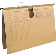 Q-CONNECT A4, brown - pack of 25 - Document Folders