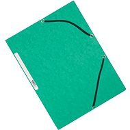 Q-CONNECT A4, Green - Pack of 10 pcs - Document Folders
