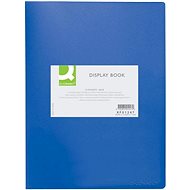 Q-CONNECT A4, 10 pockets, blue - Document Folder