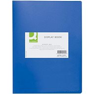 Q-CONNECT A4, 20 pockets, blue - Document Folder
